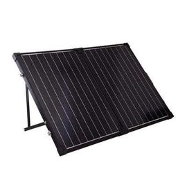 Metal Saplı 120 Watt Siyah Güneş PV Panelleri / Katlanabilir Güneş Paneli