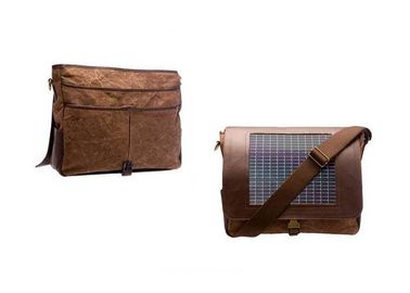 İsteğe Bağlı Renk ile Güneş Enerjili Bookbag / Solar Şarj Laptop Çantası