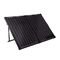 Metal Saplı 120 Watt Siyah Güneş PV Panelleri / Katlanabilir Güneş Paneli