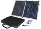 60W Poli Taşınabilir Katlanır Güneş Panelleri Eloksallı Alüminyum Alaşımlı Çerçeve