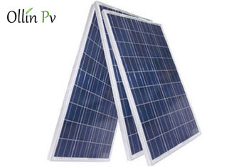 Sokak Işık Sistemi için 12V Pil Polikristal Güneş Paneli Rüzgar Direnci