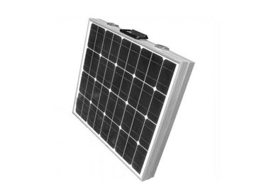 Güneş Takip Cihazı İçin Plastik Sabit 5W Monokristal Güneş Paneli Şarjlı Siyah Renkli Alüminyum Çerçeve