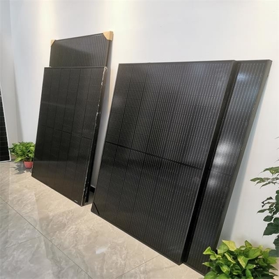 satın al TÜM Siyah Mono Güneş Paneli 550w 555w,560w Güneş Panelleri Siyah Çerçeveli Tamamen Siyah, arka sayfa online manufacture