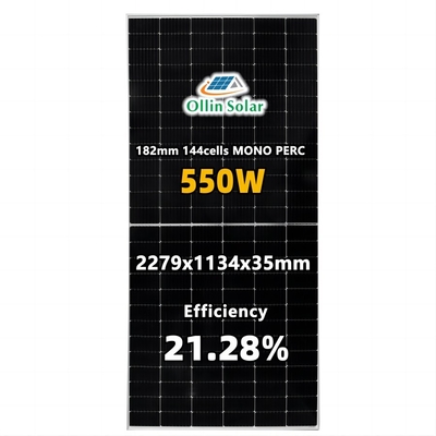 satın al Ev Yarım Hücre Monokristal Güneş Paneli 182mm 10bb 545W 550W 560W online manufacture