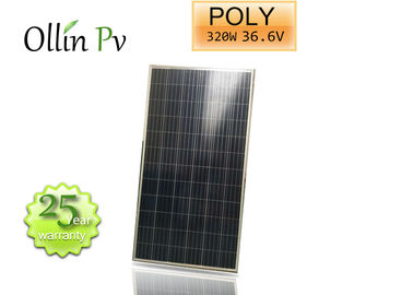 satın al Beyaz Çerçeve PV Güneş Panelleri / Polikristal Silikon Güneş Panelleri Mavi Hücre Rengi online manufacture