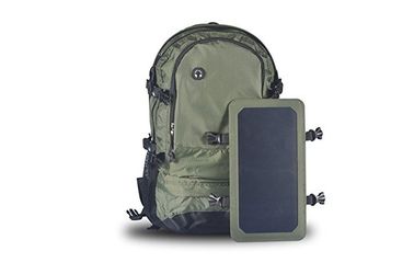 satın al Açık Kamp Solar Charger Çanta / Güneş Enerjili Sırt Çantası Polyester Malzeme online manufacture