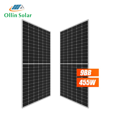 Su geçirmez 144 Yarım Hücre Güneş Paneli 400W 420W 430W 440W 450W
