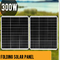 250W 300W 400w Katlanabilir Cam Güneş Panelleri Kamp Kitleri