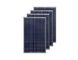 260W Polikristal PV Güneş Panelleri 24v Pil Otel Isı Su Sistemi Şarj