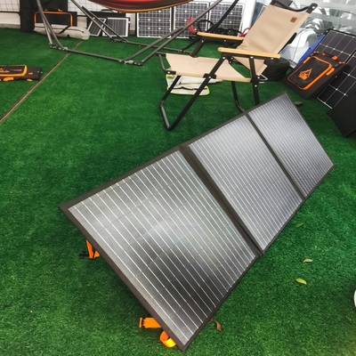 120W 150W 200W 300W Katlanabilir Güneş Panelleri Çantaları Kamp Kitleri
