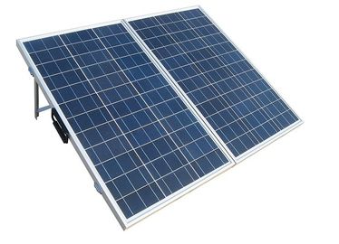 180w Katlanır Güneş Panelleri Karavan Taşınabilir Güneş Panelleri Mavi Hücre Rengi