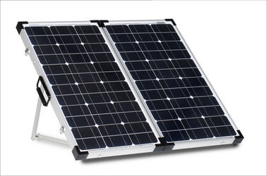 Ağır Hizmet Tipi Yastıklı Kolay Taşıma Çantası ile 100 W Katlanır Güneş Panelleri Anti-Yansıtıcı