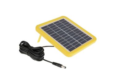 Sarı Plastik Çerçeve Polikristal Güneş Paneli Mini PET Lamine PV Modülü