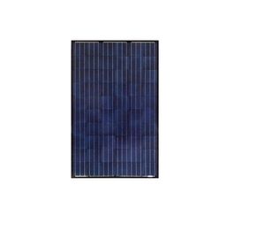 12V 90 Watt Polikristal Güneş Paneli Su Geçirmez IP22 Tasarım Siyah Çerçeve