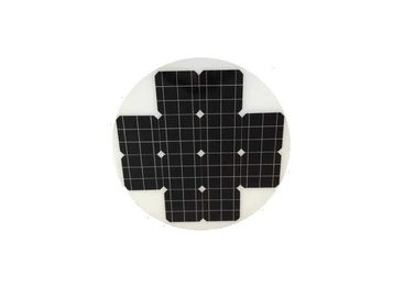 Sokak Işık Şarj Cihazı Yuvarlak Güneş Paneli, Solar PV Hücre Yüksek Aleve Dayanıklı TPT